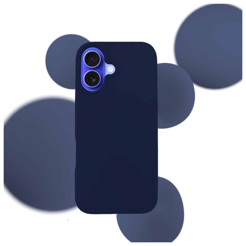 3MK Silicone Case - θήκη για Apple iPhone 16 - Μπλε - Image 2