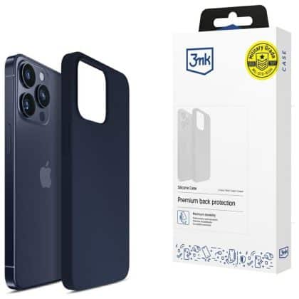 3MK Silicone Case - θήκη για Apple iPhone 16 Pro - Μπλε