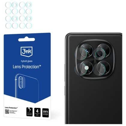 Διάφανη προστασία φακού κάμερας 3MK για Xiaomi Redmi Note 14 Pro 4G