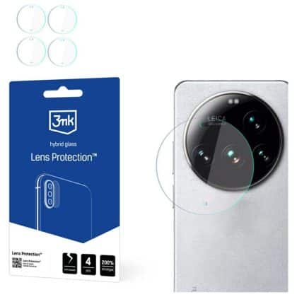 Προστασία φακού κάμερας 3MK Lens Protect για Xiaomi 15 Ultra 4τμχ