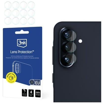 Προστασία φακού κάμερας 3MK Lens Protect για Samsung Galaxy A56 5G 4τμχ