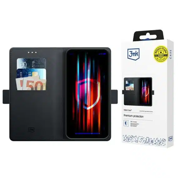 3MK Wallet Case - θήκη για Xiaomi 15 Pro - Μαύρο
