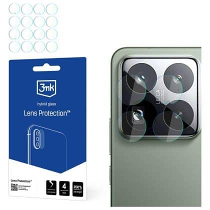 Προστασία Φακού Κάμερας 3MK Lens Protect για το Xiaomi 15 Pro 4τμχ