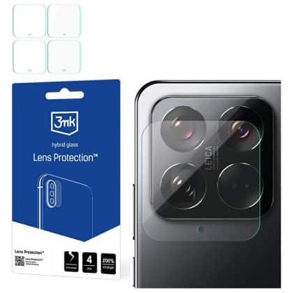 Προστασία φακού κάμερας 3MK Lens Protect για Xiaomi 15 4τμχ