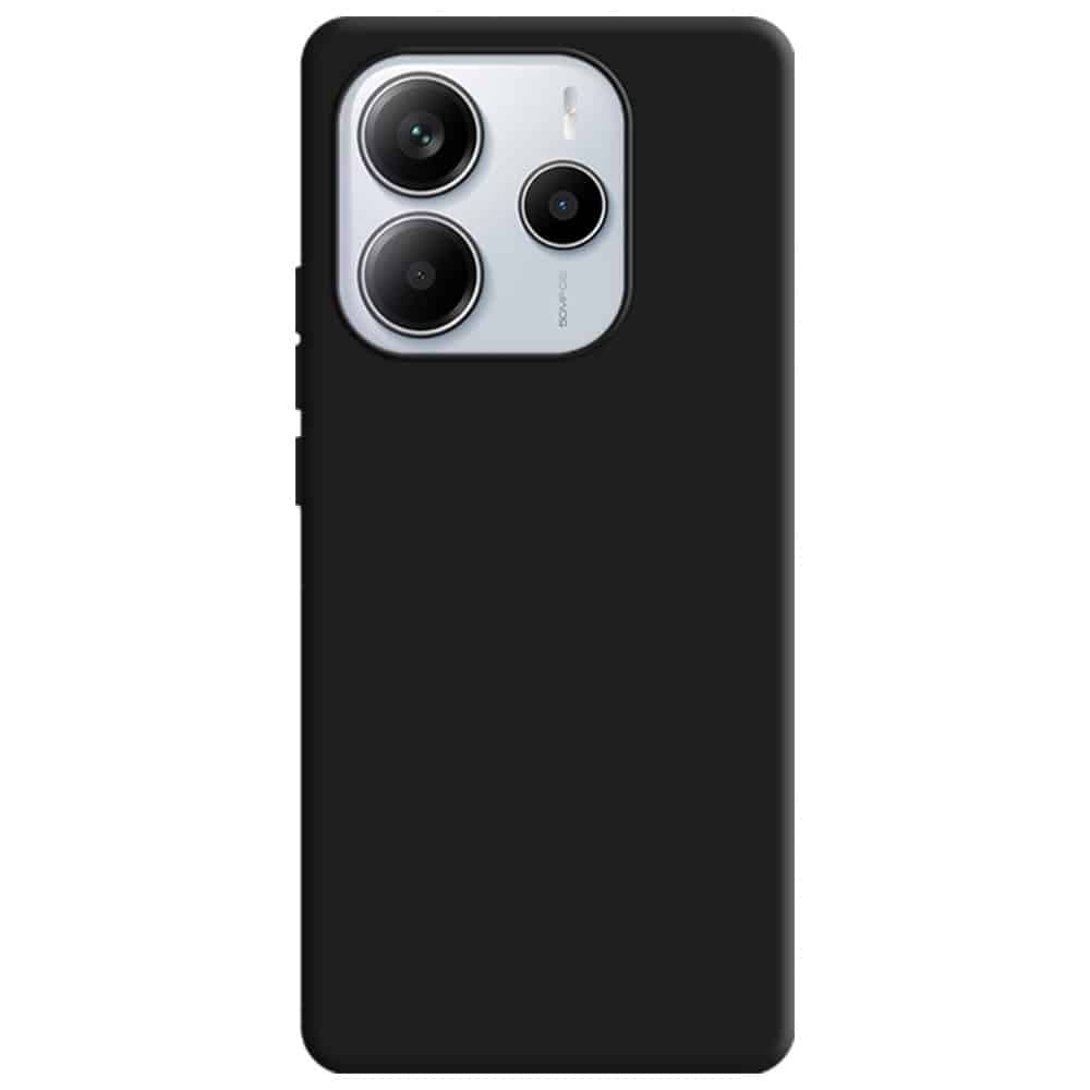 3MK Silicone Case - θήκη για Xiaomi Redmi Note 14 5G - Μαύρο - Image 4