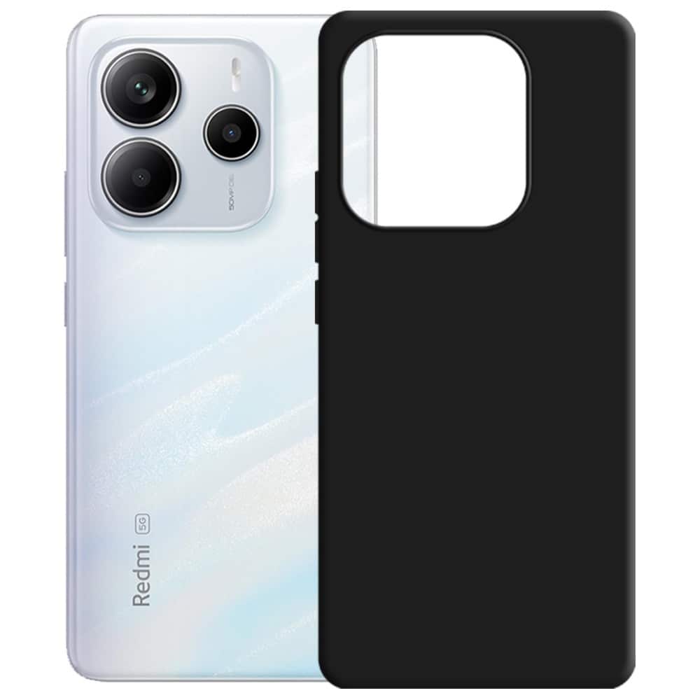 3MK Silicone Case - θήκη για Xiaomi Redmi Note 14 5G - Μαύρο - Image 5