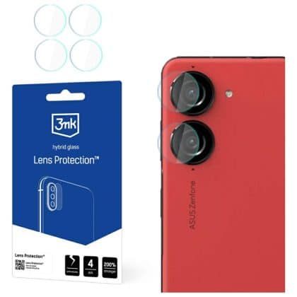Προστασία φακού κάμερας 3MK Lens Protect για Asus Zenfone 10 4τμχ
