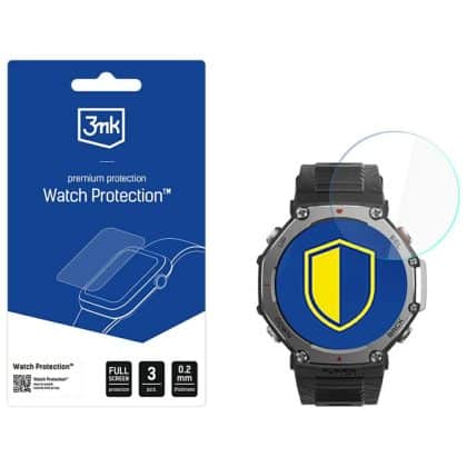 Προστατευτική Μεμβράνη 3MK ARC Watch Fullscreen για Amazfit T-Rex 3