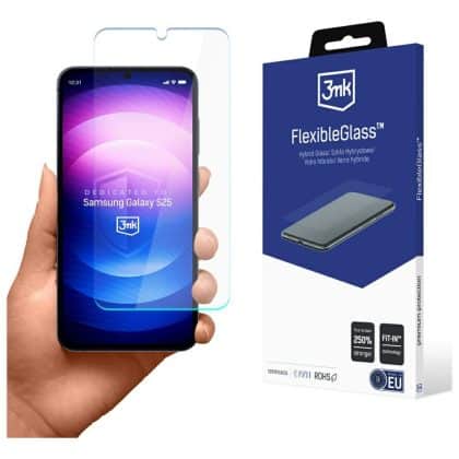 3MK FlexibleGlass Σκληρυμένο Γυαλί για Samsung Galaxy S25
