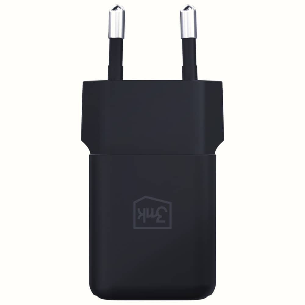 Φορτιστής τοίχου 3MK Hyper GaN Charger 20W 1xUSB-A 1XUSB-C PD QC4+ μαύρο - Image 4