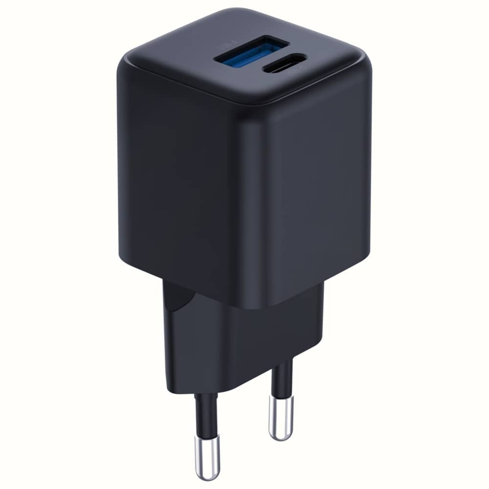 Φορτιστής τοίχου 3MK Hyper GaN Charger 20W 1xUSB-A 1XUSB-C PD QC4+ μαύρο - Image 7