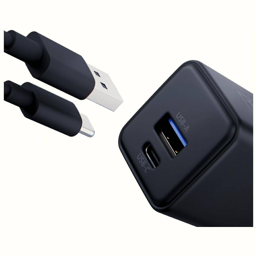 Φορτιστής τοίχου 3MK Hyper GaN Charger 20W 1xUSB-A 1XUSB-C PD QC4+ μαύρο - Image 9