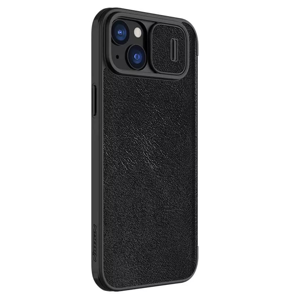 Nillkin Qin - θήκη για Apple iPhone 15 Plus - Μαύρο - Image 5