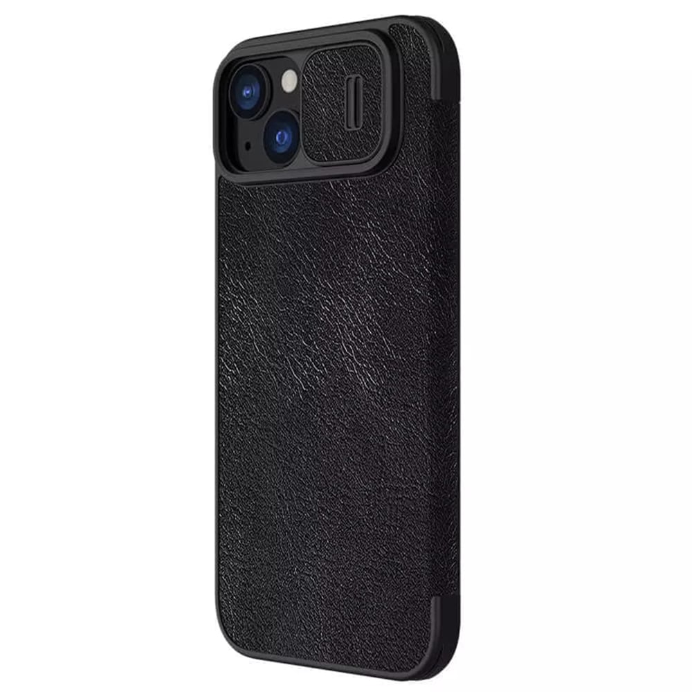 Nillkin Qin - θήκη για Apple iPhone 15 Plus - Μαύρο - Image 3