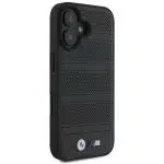 BMW M Perforated And Stitched Line MagSafe - θήκη για Apple iPhone 16 6.1 - Μαύρο - Image 4