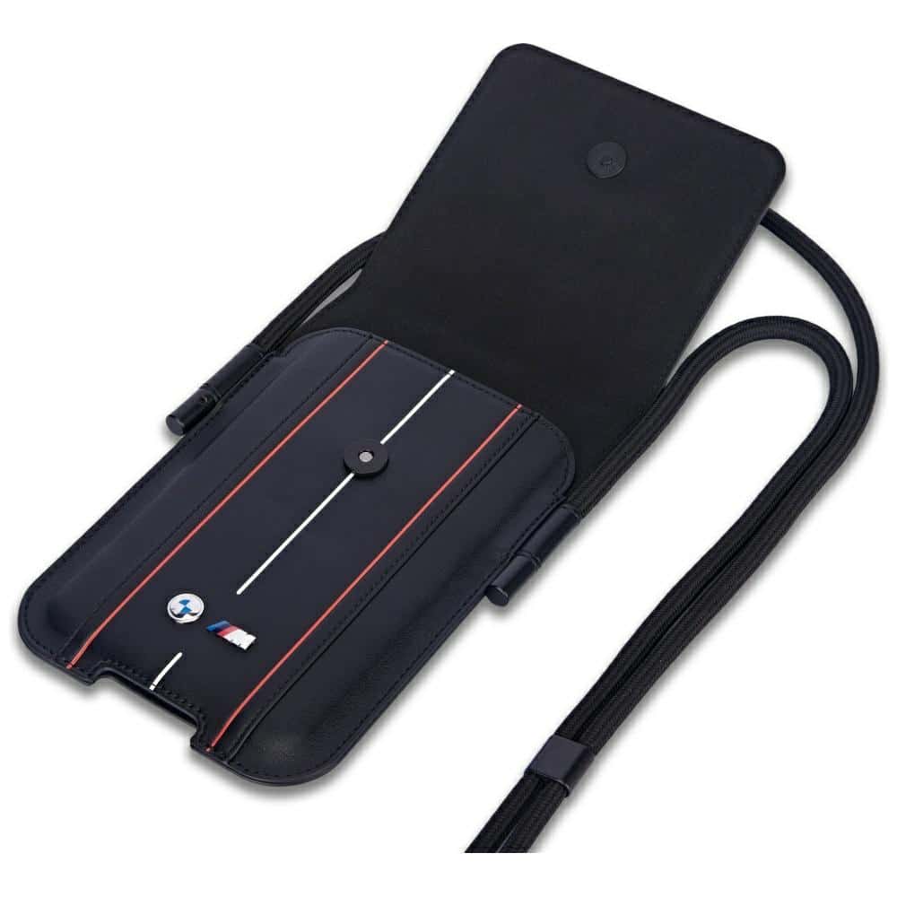 Θήκη Τηλεφώνου BMW Phone Pouch Red Stripes μαύρο - Image 3