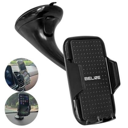 Beline Car Holder BLNCH01 3in1 αεραγωγός/ταμπλό/παρμπρίζ Μαύρο