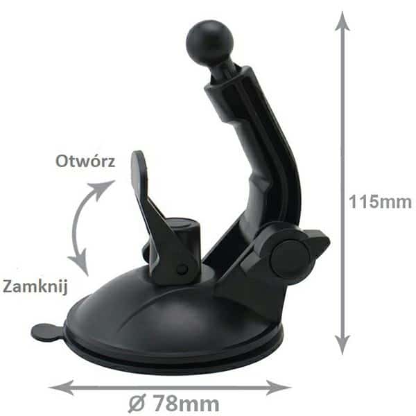 Beline Βάση αυτοκινήτου BLNCH022w1 (2in1 dashboard/windscreen) Μαύρο - Image 3