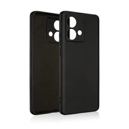 Beline Silicone - θήκη για Motorola Moto Edge 40 Neo - Μαύρο