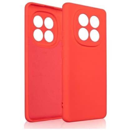 Beline Silicone - θήκη για Xiaomi Redmi Note 14 - Κόκκινο