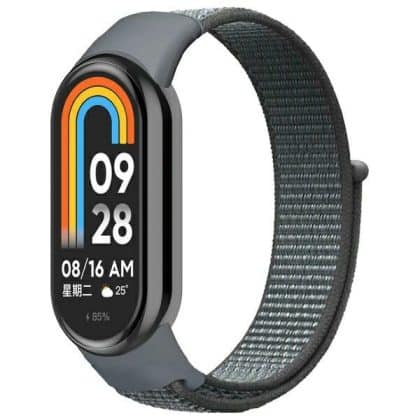 Beline Mi Band 9/8 NylonLoop λουράκι γκρι