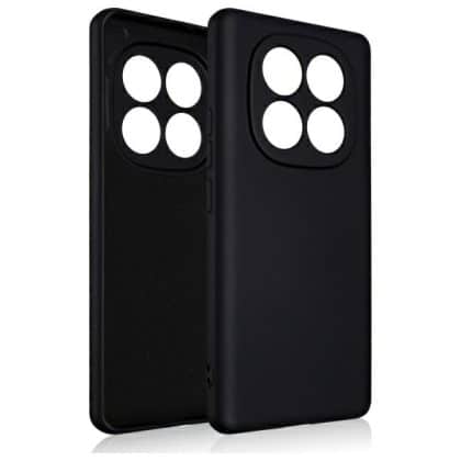 Beline Silicone - θήκη για Xiaomi Redmi Note 14 Pro 5G - Μαύρο
