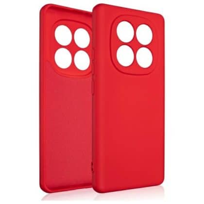Beline Silicone - θήκη για Xiaomi Redmi Note 14 Pro 5G - Κόκκινο