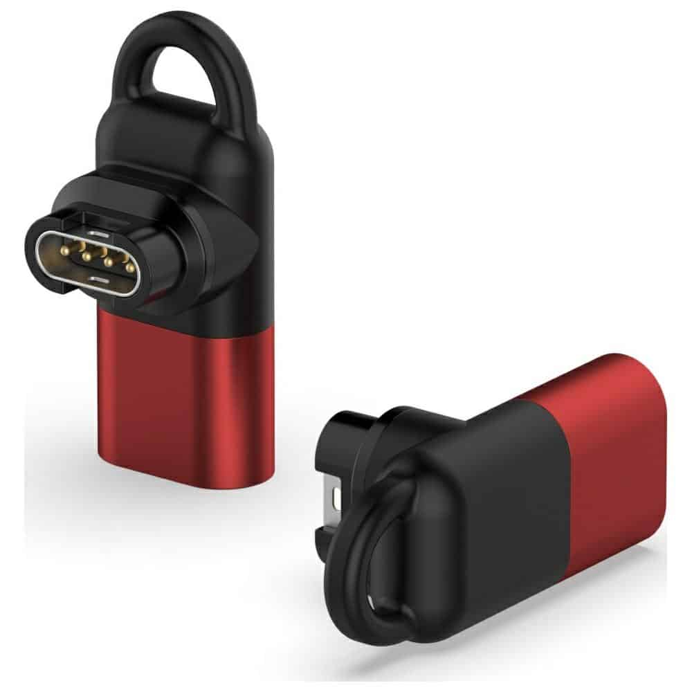 Προσαρμογέας Lightning Beline για Φόρτιση Ρολογιών Garmin κόκκινος - Image 3