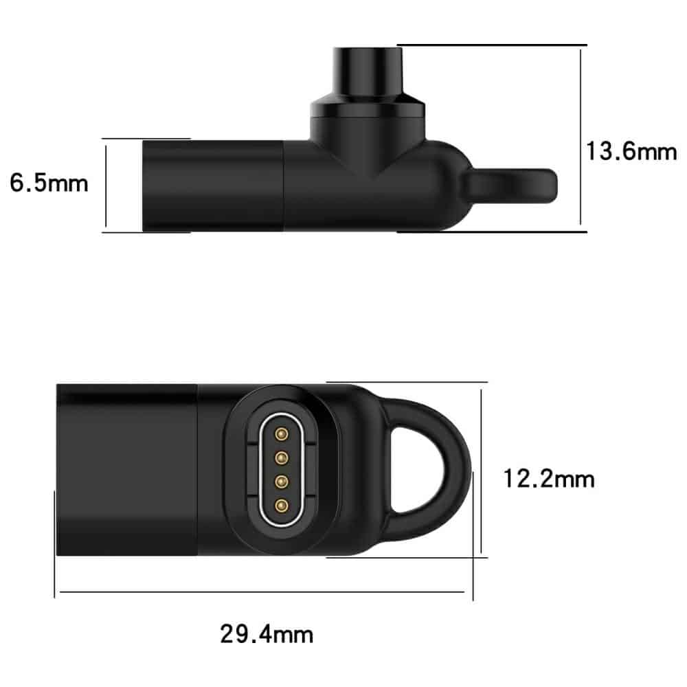 Αντάπτορας USB-C Beline για Φόρτιση Ρολογιών Garmin μαύρο - Image 4