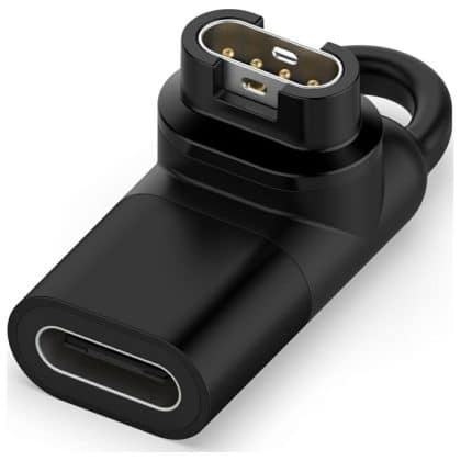 Αντάπτορας USB-C Beline για Φόρτιση Ρολογιών Garmin μαύρο