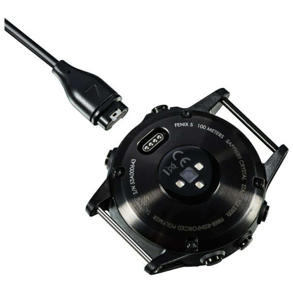 Καλώδιο USB-A Beline για Φόρτιση Ρολογιών Garmin 1m μαύρο - Image 2