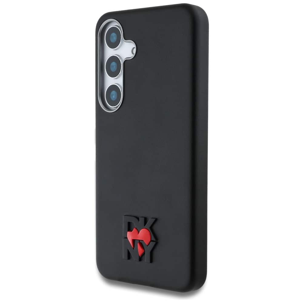 DKNY Leather Heart of NY Case - θήκη για Samsung Galaxy S25 - Μαύρο - Image 2