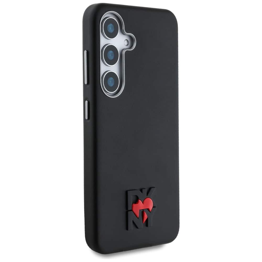 DKNY Leather Heart of NY Case - θήκη για Samsung Galaxy S25 - Μαύρο - Image 4