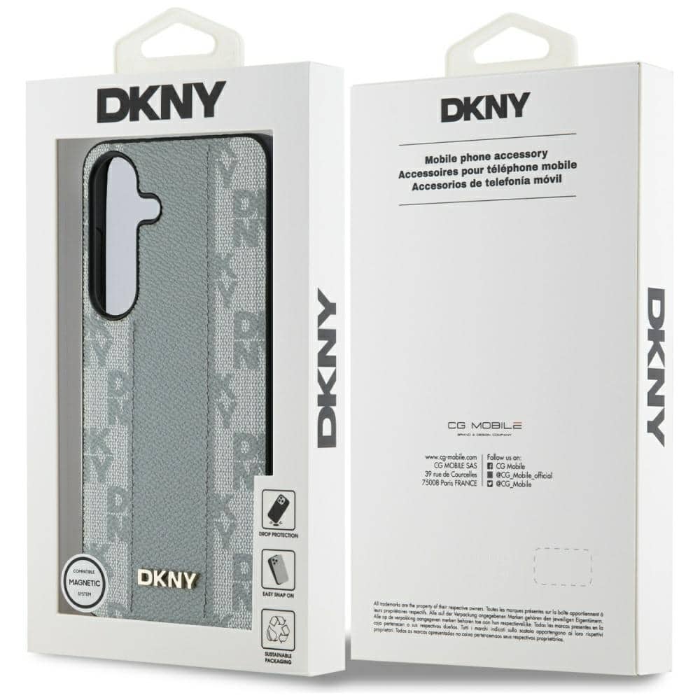 DKNY Checkered Pattern Magsafe - θήκη για Samsung Galaxy S25 - Πολύχρωμο - Image 8