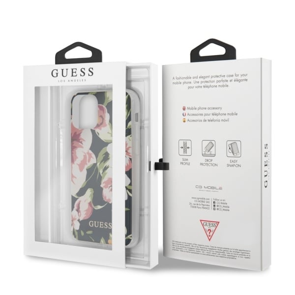 Guess Flower Collection - θήκη για Apple iPhone 11 Pro - Μπλε - Image 7