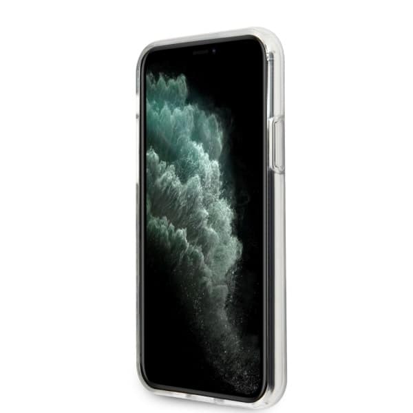 Guess Flower Collection - θήκη για Apple iPhone 11 Pro - Μαύρο - Image 4