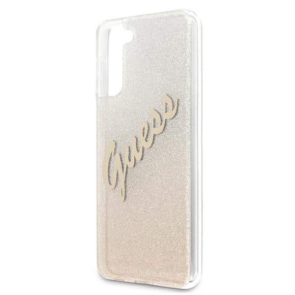 Guess Glitter Gradient Script - θήκη για Samsung Galaxy S21+ 5G - Πολύχρωμο - Image 6