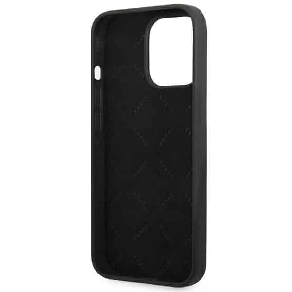 Guess Silicone Triangle - θήκη για Apple iPhone 13 Pro - Μαύρο - Image 7