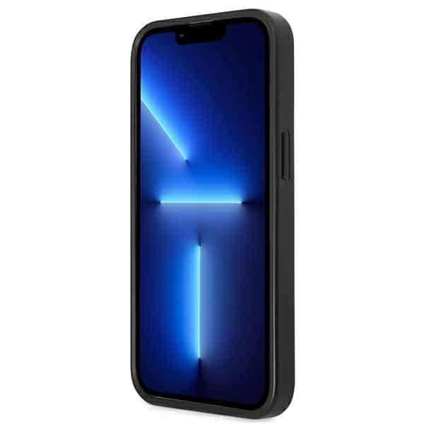 Guess Triangle Logo Cardslot - θήκη για Apple iPhone 13 Pro Max - Μαύρο - Image 5
