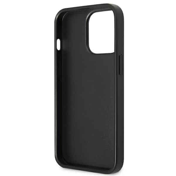 Guess Triangle Logo Cardslot - θήκη για Apple iPhone 13 Pro Max - Μαύρο - Image 7