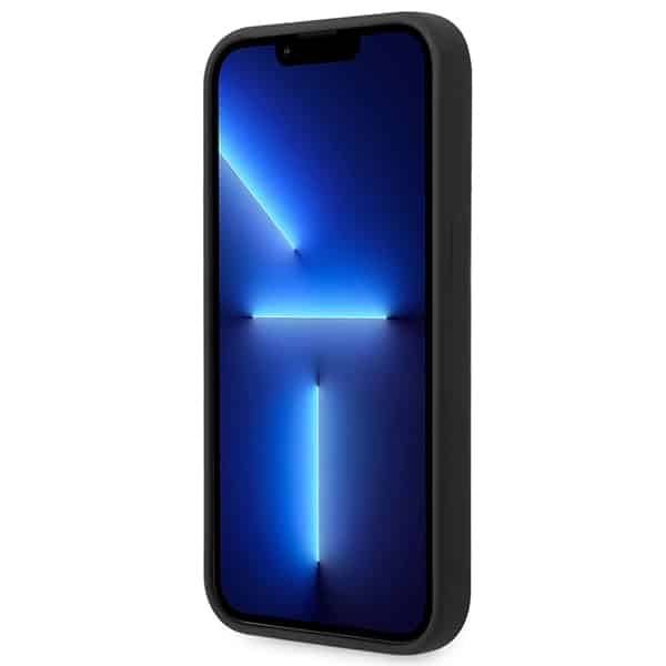 Guess Silicone Triangle - θήκη για Apple iPhone 14 Pro - Μαύρο - Image 5