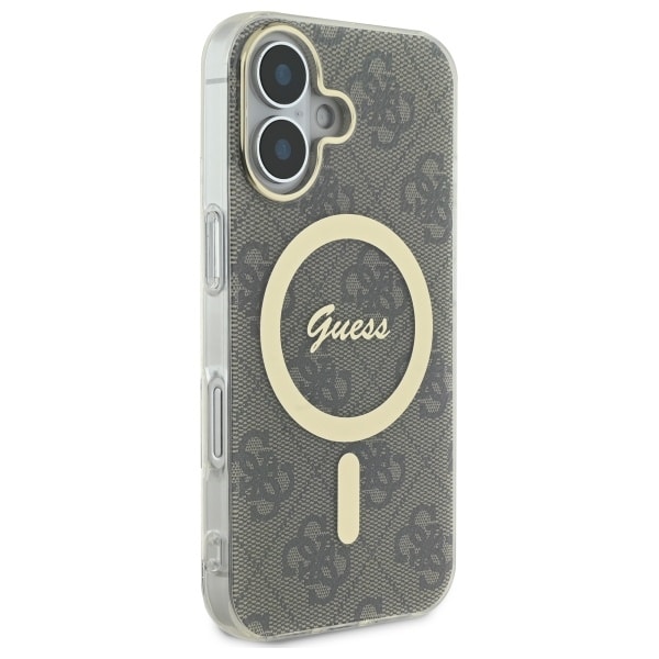 Guess IML 4G MagSafe - θήκη για Apple iPhone 16 Pro - Καφέ - Image 4