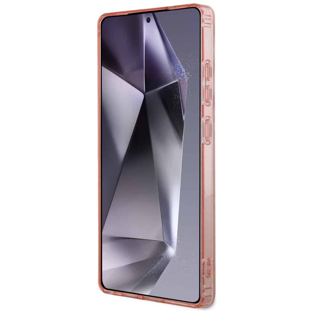 Guess Glitter Triangle - θήκη για Samsung Galaxy S25 Ultra - Ροζ - Image 5