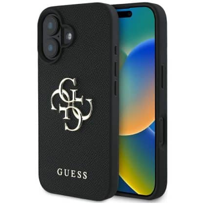 Guess Classic - θήκη για Apple iPhone 16 - Μαύρο