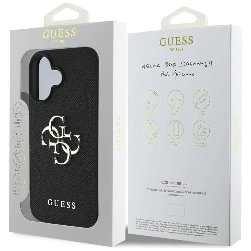 Guess Classic - θήκη για Apple iPhone 16 - Μαύρο - Image 8