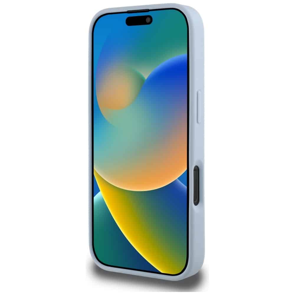 Guess Grained Big 4G Logo Small Classic Logo - θήκη για Apple iPhone 16 Pro - Μπλε - Image 5