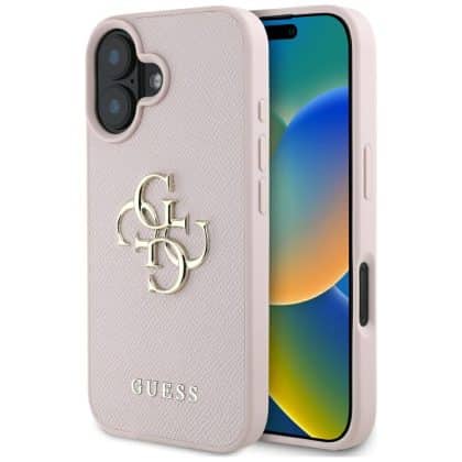 Guess Classic - θήκη για Apple iPhone 16 - Ροζ