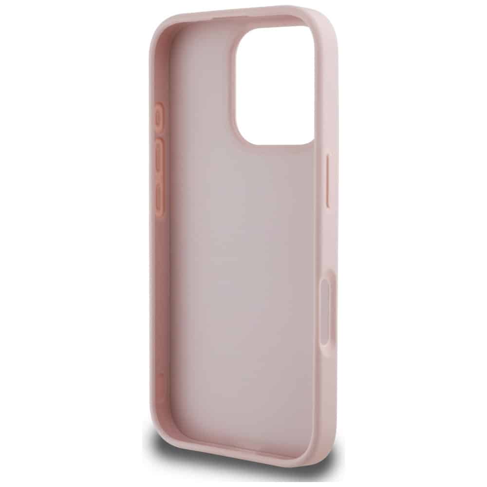 Guess Grained Big 4G Logo Small Classic Logo - θήκη για Apple iPhone 16 Pro - Ροζ - Image 7