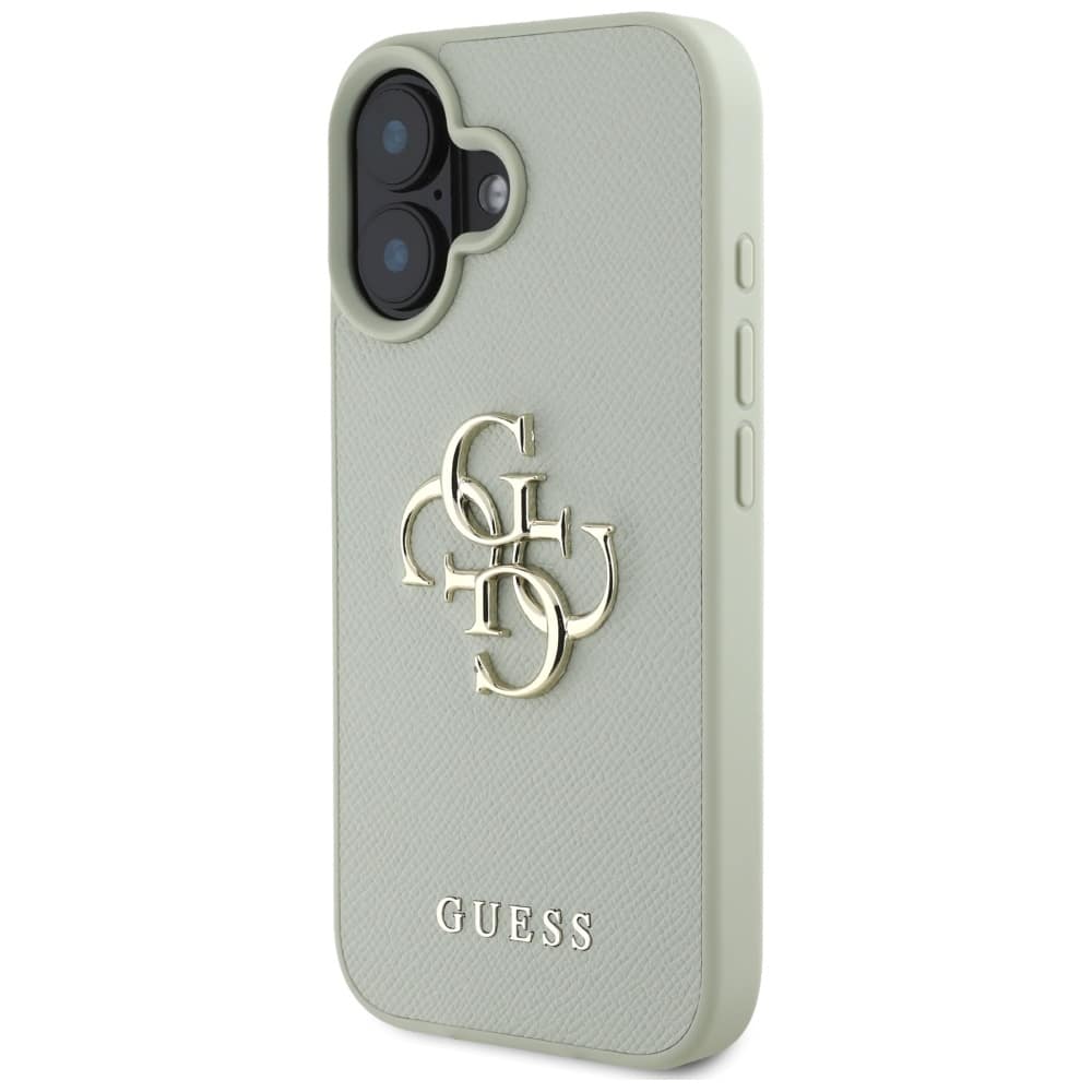 Guess Grained Big 4G Logo Small Classic Logo - θήκη για Apple iPhone 16 - Πράσινο - Image 2