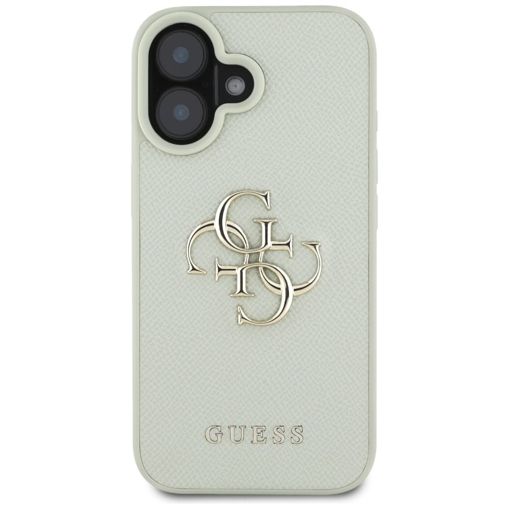 Guess Grained Big 4G Logo Small Classic Logo - θήκη για Apple iPhone 16 - Πράσινο - Image 3